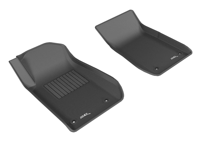 3D MAXpider 2014-2017 Chevrolet SS Kagu 1st Row Floormat - Black - Striker Modified