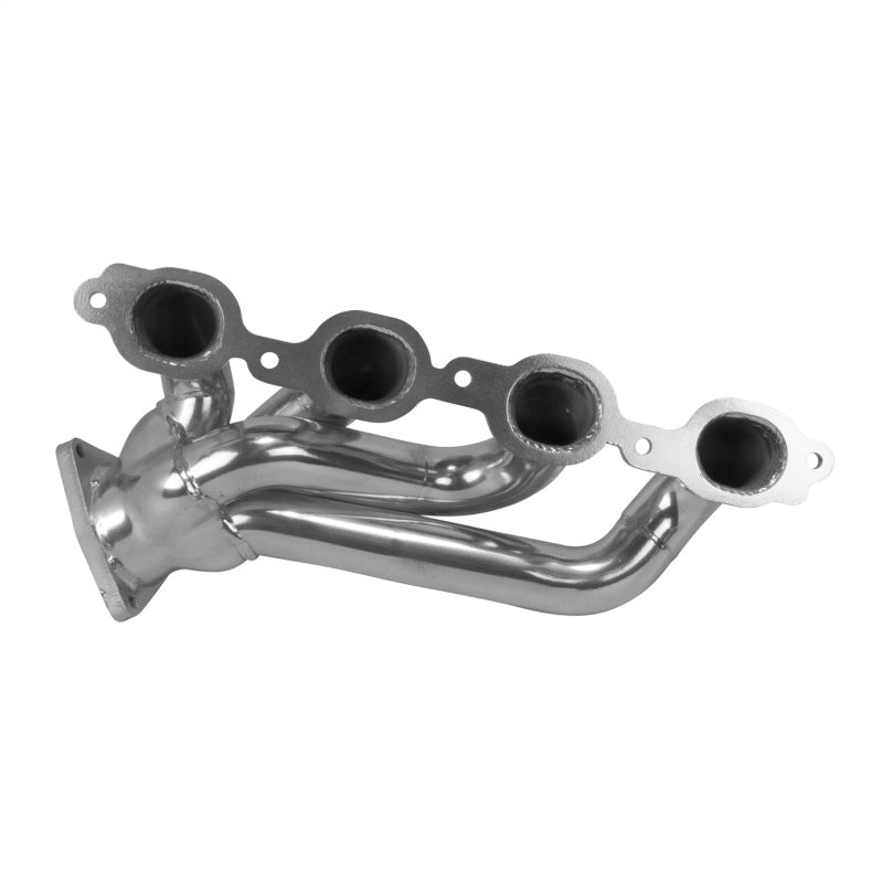 BBK 14-18 GM Truck 5.3/6.2 1 3/4in Shorty Tuned Length Headers - Polished Silver Ceramic - Striker Modified