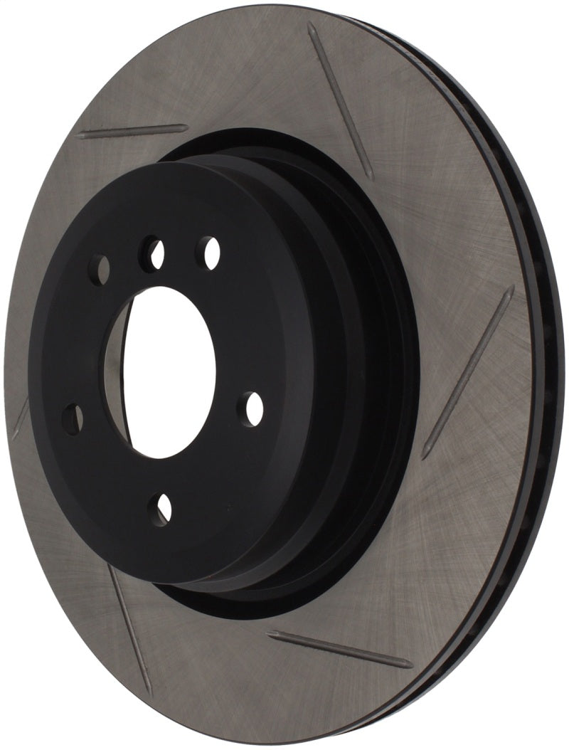 StopTech Power Slot 06 BMW 330 Series / 07-09 335 Series Rear Left Slotted Rotor - Striker Modified