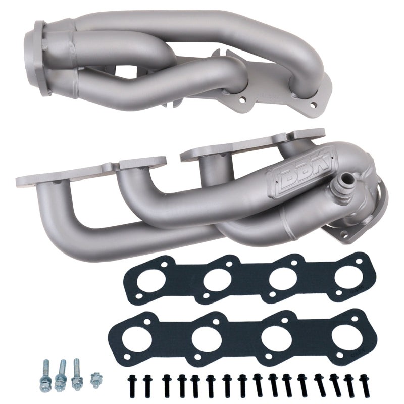 BBK 97-03 Ford F Series Truck 4.6 Shorty Tuned Length Exhaust Headers - 1-5/8 Titanium Ceramic - Striker Modified