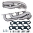 BBK 97-03 Ford F Series Truck 4.6 Shorty Tuned Length Exhaust Headers - 1-5/8 Titanium Ceramic - Striker Modified