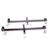 BBK 79-93 Mustang Subframe Connector Full Length With Seat Support Bracket - Striker Modified