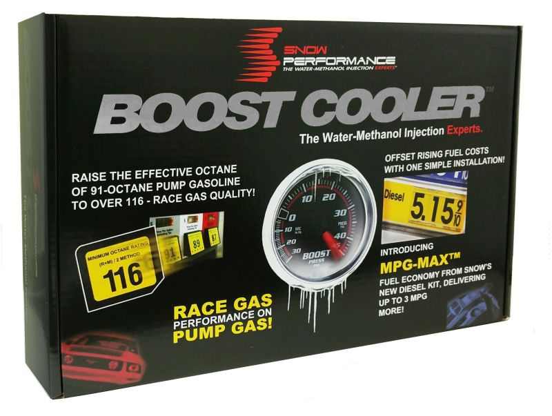 Snow Performance Stg 1 Boost Cooler F/I Water Injection Kit (Incl. SS Braided Line and 4AN Fittings) - Striker Modified