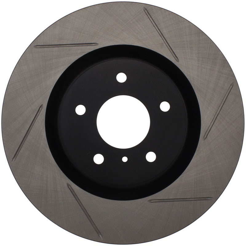 StopTech Power Slot 03-07 350z/ 03-04 G35 w/ Brembo SportStop Slotted Front Left Rotor - Striker Modified