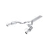 MBRP 2024 Ford Mustang GT S650, 5.0  Aluminized Steel 3in Cat-Back Dual Split Rear (Street) - Striker Modified