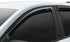 AVS 22-23 Jeep Grand Cherokee Ventvisor Outside Mount Window Deflectors 4pc - Smoke - Striker Modified
