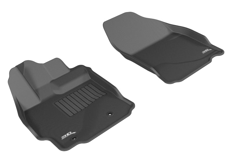3D MAXpider 2014-2016 Scion TC Kagu 1st Row Floormat - Black - Striker Modified
