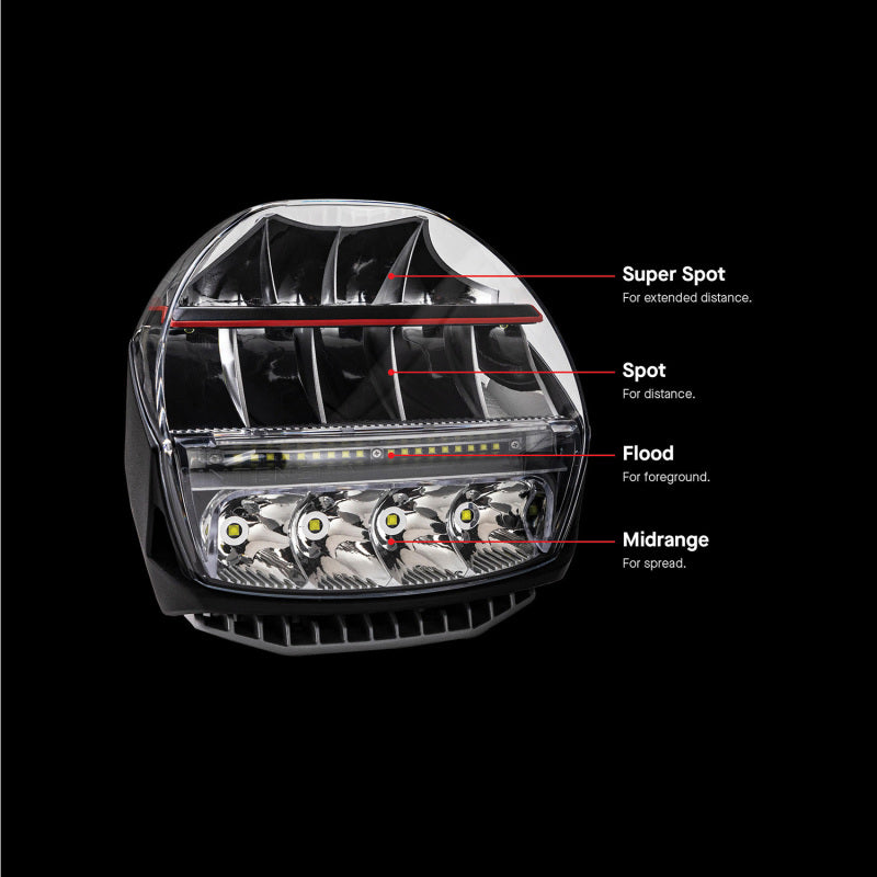 ARB Intensity IQ Driving Lights - Striker Modified