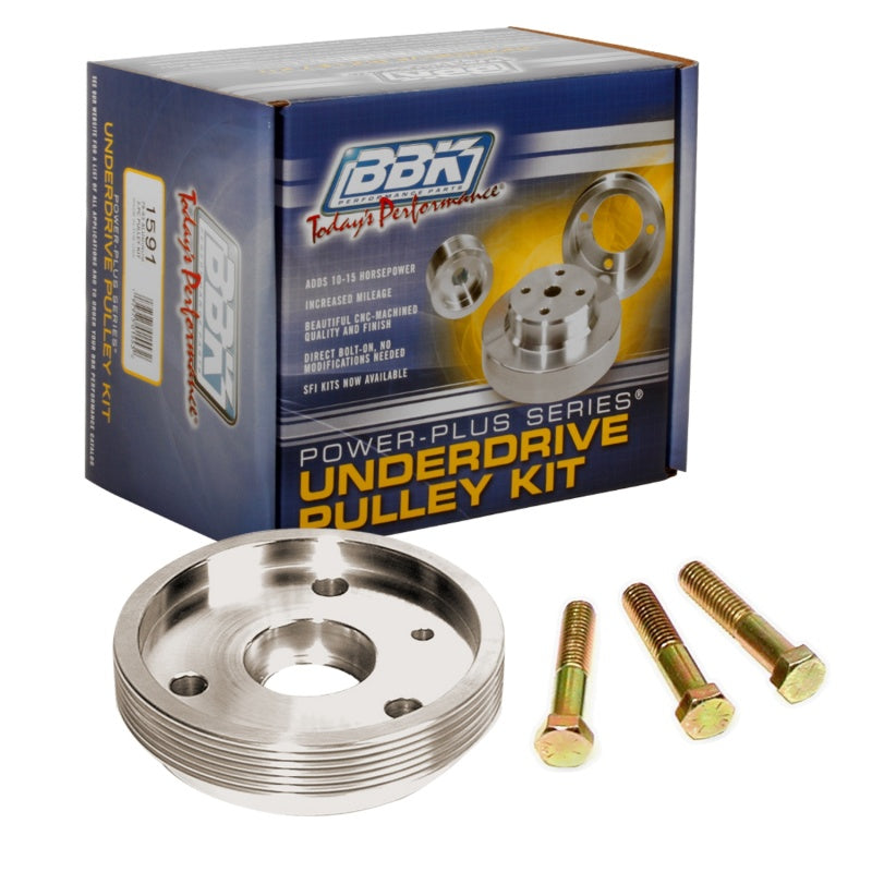 BBK 93-97 Camaro Firebird LT1 Underdrive Pulley Kit - Aluminum - Striker Modified
