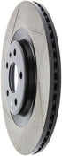 StopTech Power Slot 12-13 Audi A6 Quattro/11-12 A7 Quattro / 10-13 S4 Rear Right Slotted Rotor - Striker Modified