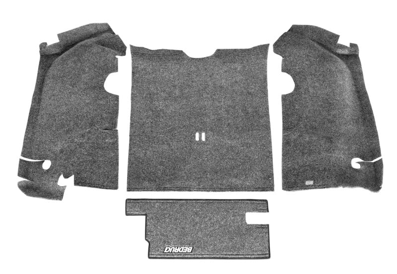 BedRug 97-06 Jeep TJ Rear Cargo Kit (Incl Tailgate) - Striker Modified
