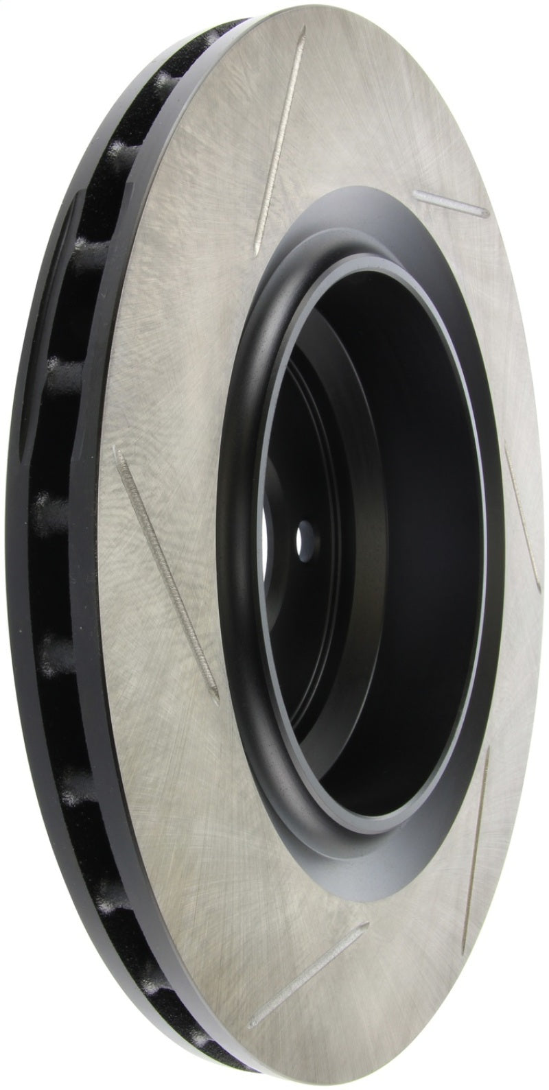 StopTech Power Slot 06-07 Chrysler SRT-8 Rear Left Slotted Rotor - Striker Modified