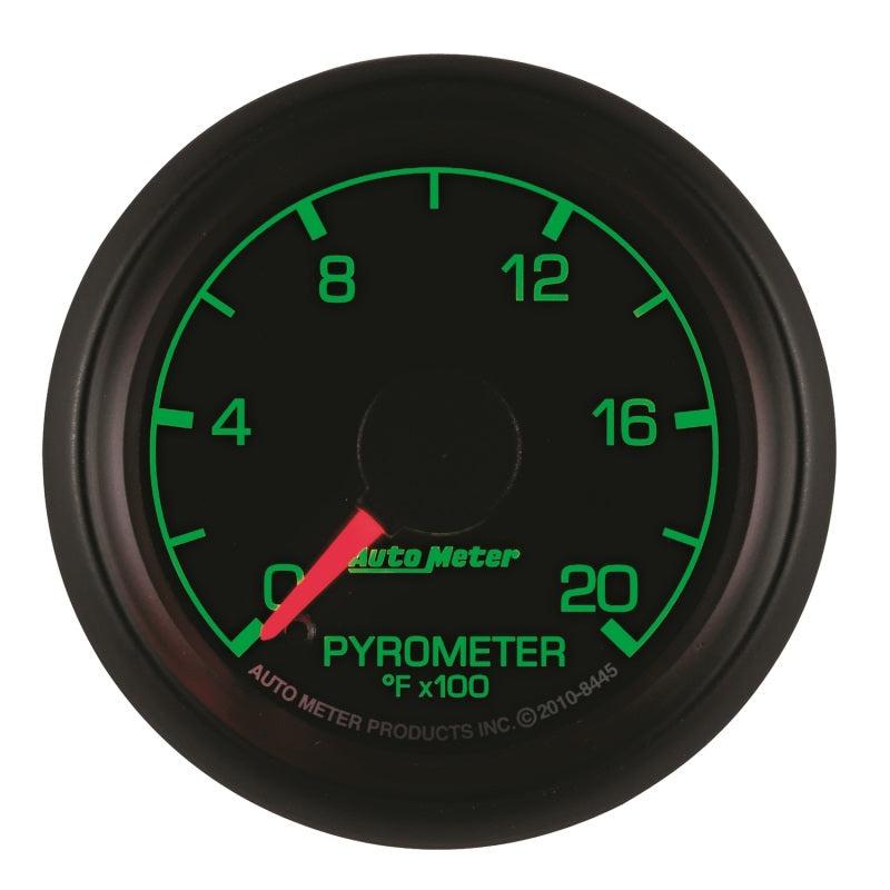 Autometer Factory Match Ford 52.4mm Full Sweep Electronic 0-2000 Deg F EGT/Pyrometer Gauge - Striker Modified