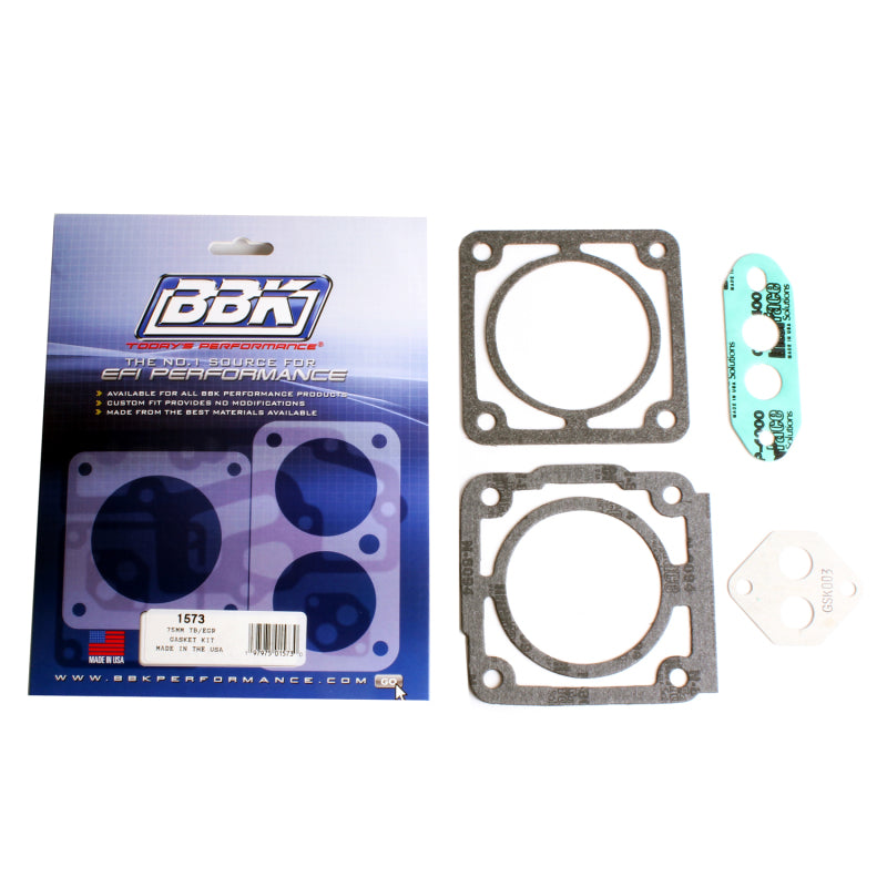 BBK 86-93 Mustang 5.0 75mm Throttle Body Gasket Kit - Striker Modified