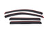 AVS 13-18 Nissan Pathfinder Ventvisor In-Channel Front & Rear Window Deflectors 4pc - Smoke - Striker Modified