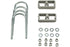 Belltech LOWERING BLOCK KIT 1inch WITH 2 DEGREE ANGLE - Striker Modified