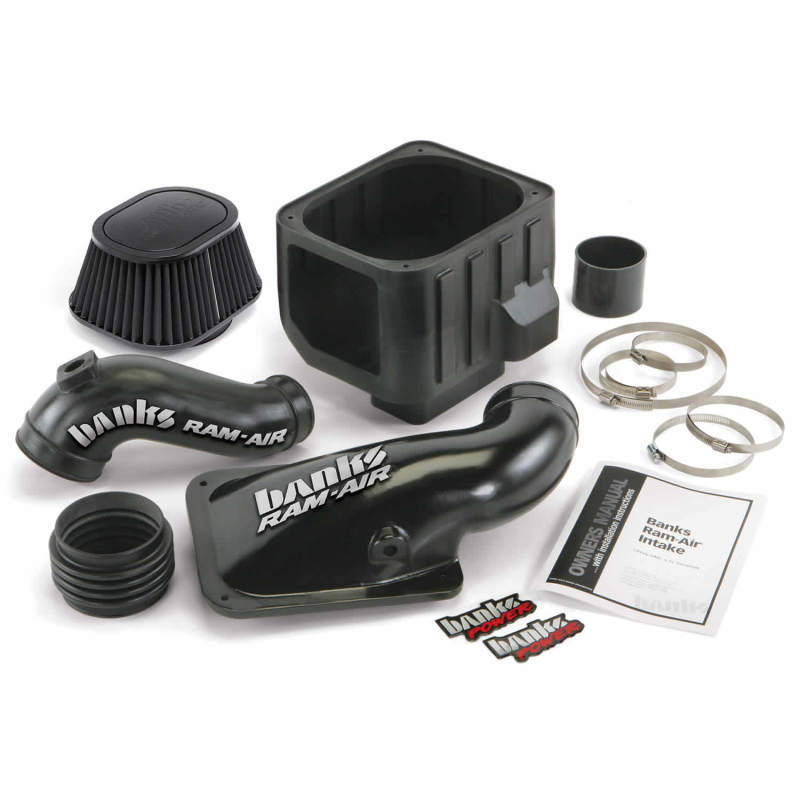 Banks Power 01-04 Chevy 6.6L LB7 Ram-Air Intake System - Dry Filter - Striker Modified