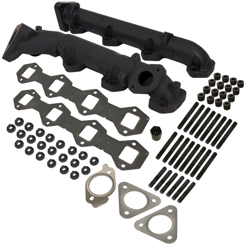 BD Diesel Exhaust Manifold Kit - Ford 2015-2019 F250 6.7L PowerStroke - Striker Modified