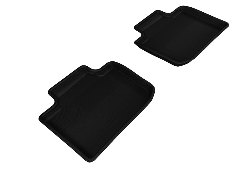 3D MAXpider 2014-2020 Lexus IS Kagu 2nd Row Floormats - Black - Striker Modified
