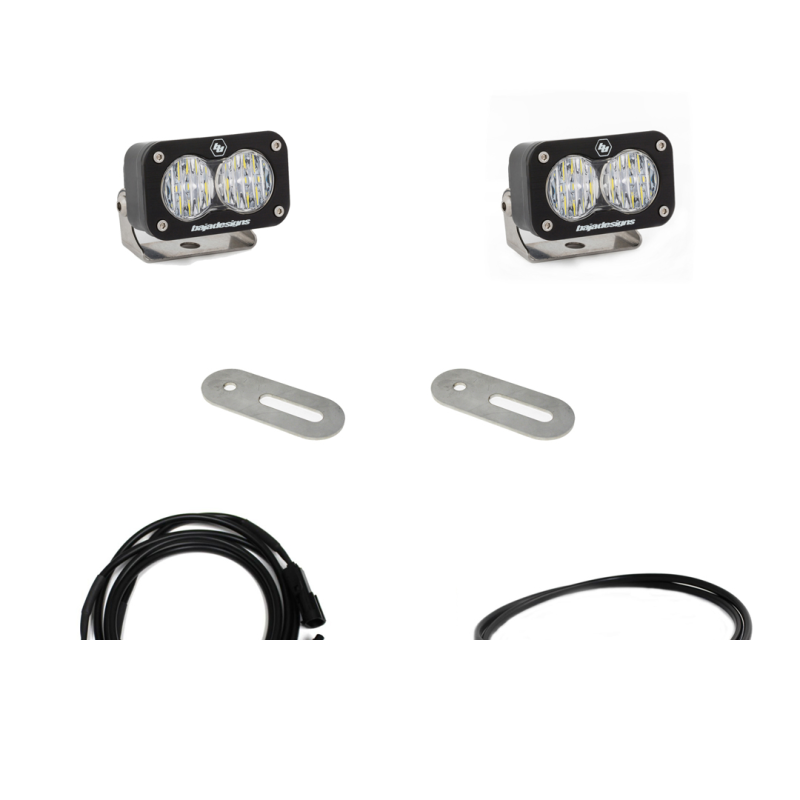 Baja Designs 2017+ Ford Super Duty S2 Sport Dual Reverse Kit w/ Upfitter - Striker Modified