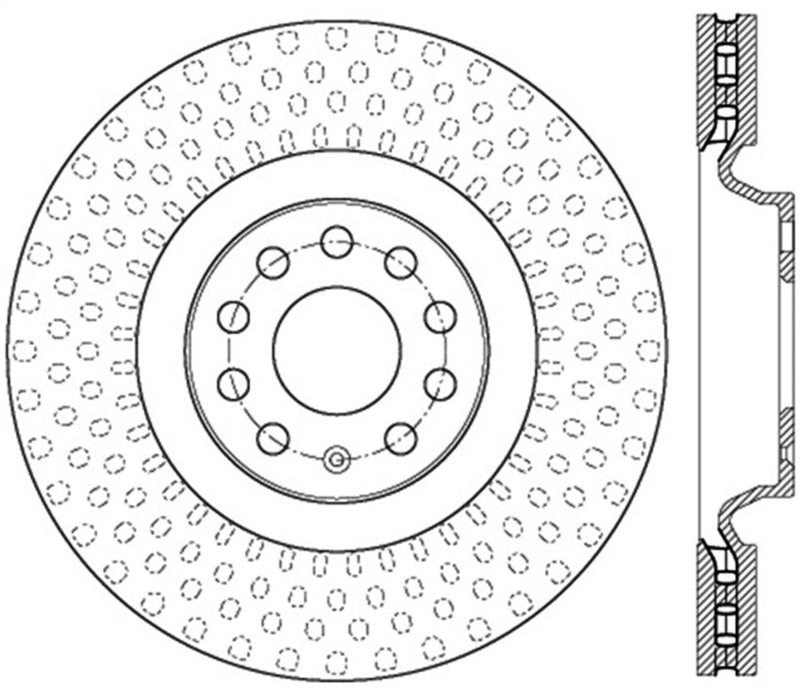 StopTech Slotted Sport Brake Rotor - Striker Modified