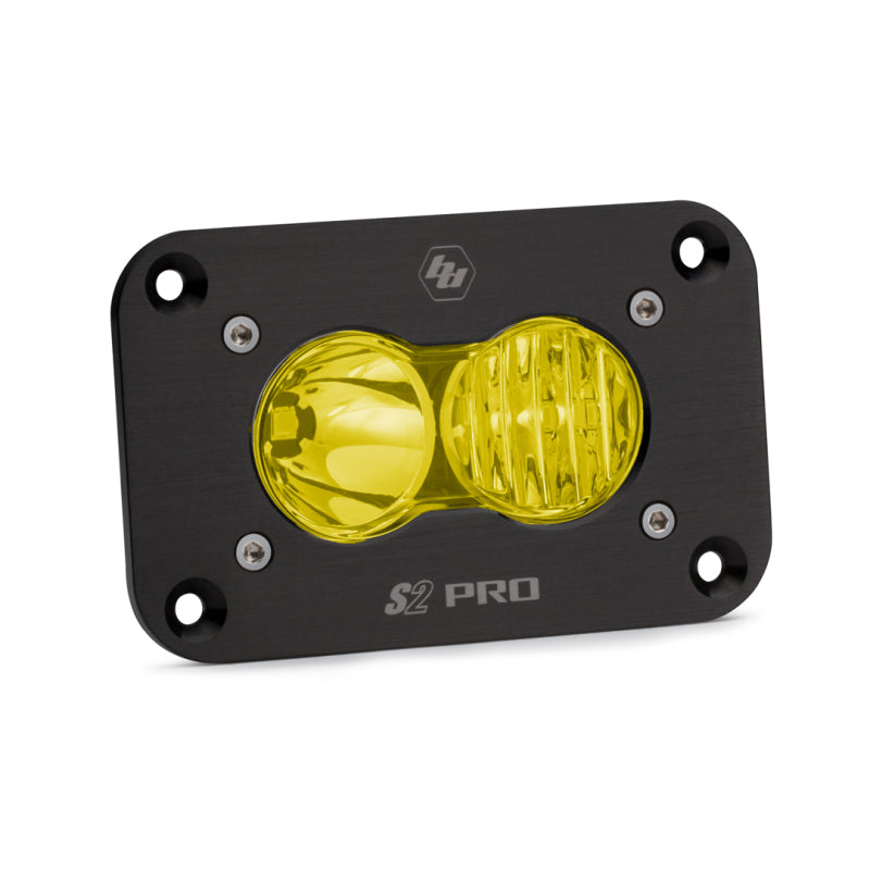 Baja Designs LED Driving/Combo Amber Flush Mount S2 Pro - Striker Modified