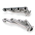 BBK 79-93 Mustang 5.0 Shorty Unequal Length Exhaust Headers - 1-5/8 Silver Ceramic - Striker Modified