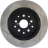 StopTech Power Slot 00-05 Lexus IS300 Rear Left SportStop Slotted Rotor - Striker Modified