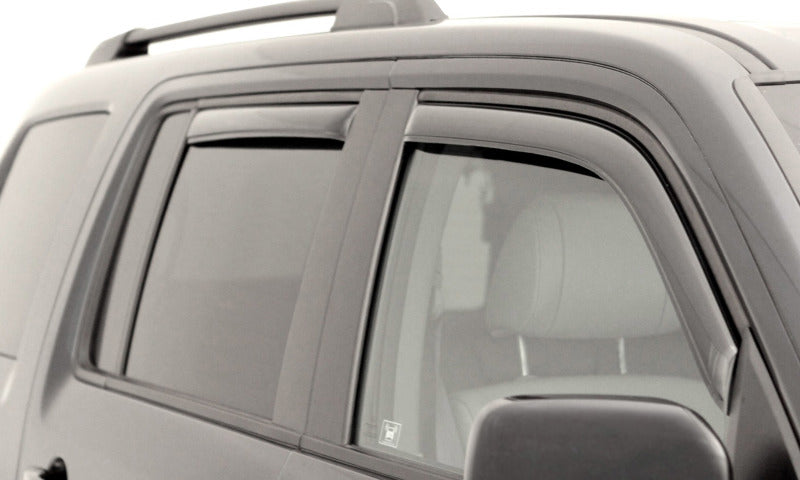 AVS 98-01 GMC Envoy Ventvisor In-Channel Front & Rear Window Deflectors 4pc - Smoke - Striker Modified