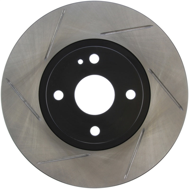StopTech Power Slot 01-05 Mazda Miata Sport Suspension/Turbo SportStop Slotted Front Right Rotor - Striker Modified