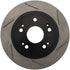 StopTech Power Slot 09-10 Acura TSX / 08-10 Honda Accord Rear Left Slotted Rotor - Striker Modified