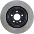 StopTech Power Slot 12-13 Audi A6 Quattro/11-12 A7 Quattro / 10-13 S4 Rear Left Slotted Rotor - Striker Modified