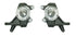 Belltech DROP SPINDLE SET 83-97 NISSAN P/U & HRDBODY - Striker Modified