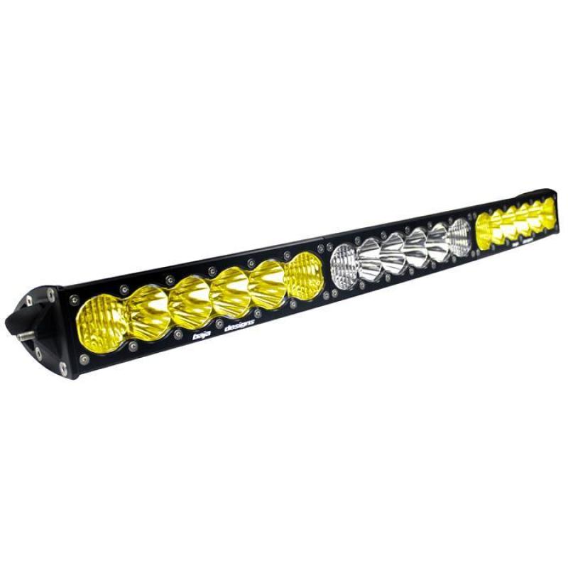 Baja Designs OnX6 Arc Series Dual Control Pattern 30in LED Light Bar - Amber/White - Striker Modified