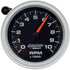AutoMeter Tachometer Gauge 10K RPM 3 3/4in Pedestal w/Ext. Shift-Light - Black Dial/Black Case - Striker Modified