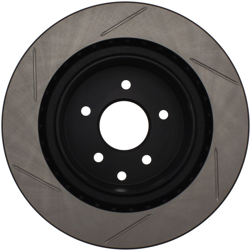 StopTech Power Slot 03-07 350z/ 03-04 G35 w/ Brembo SportStop Slotted Rear Left Rotor - Striker Modified