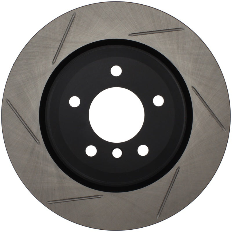 StopTech Power Slot 06 BMW 330 Series / 07-09 335 Series Rear Right Slotted Rotor - Striker Modified