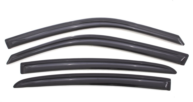 AVS 11-18 Dodge Charger Ventvisor Outside Mount Window Deflectors 4pc - Smoke - Striker Modified