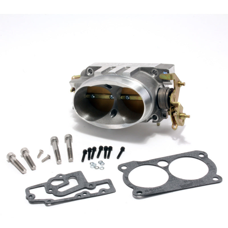 BBK 85-88 GM 305 350 Twin 52mm Throttle Body BBK Power Plus Series - Striker Modified