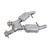 BBK 96-98 Mustang 4.6 GT High Flow X Pipe With Catalytic Converters - 2-1/2 - Striker Modified
