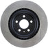 StopTech Power Slot 12-13 Audi A6 Quattro/11-12 A7 Quattro / 10-13 S4 Rear Left Slotted Rotor - Striker Modified