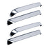 AVS 77-85 Buick Lesabre Ventshade Front & Rear Window Deflectors 4pc - Stainless - Striker Modified