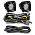 Baja Designs S1 Work/Scene LED Light Backup Kit w/ Mounting Bracket Pair - Striker Modified
