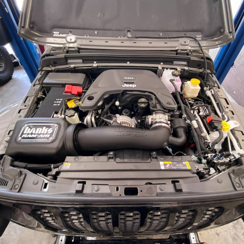 Banks Power 18-20 Jeep 3.6L Wrangler (JL) Ram-Air Intake System - Striker Modified