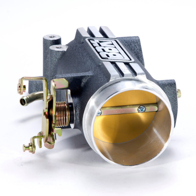 BBK 96-04 Mustang 4.6 GT 78mm Throttle Intake BBK Power Plus Series - Charcoal - Striker Modified