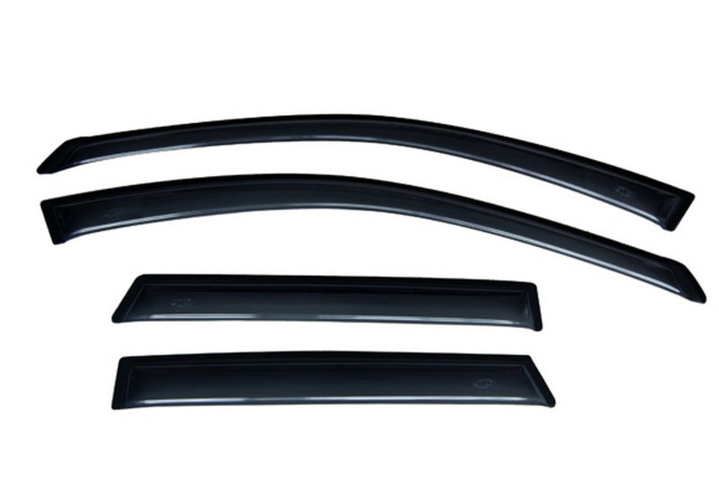 AVS 03-07 Nissan Murano Ventvisor Outside Mount Window Deflectors 4pc - Smoke - Striker Modified
