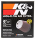 K&N Round Tapered Universal Air Filter 6in Flange ID x 7.5in Base OD x 5in Top OD x 6.5in Height - Striker Modified