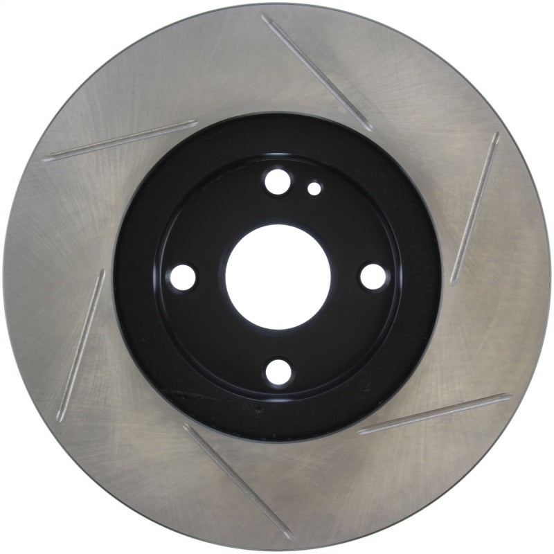 StopTech Power Slot 01-05 Mazda Miata Sport Suspension/Turbo SportStop Slotted Front Right Rotor - Striker Modified