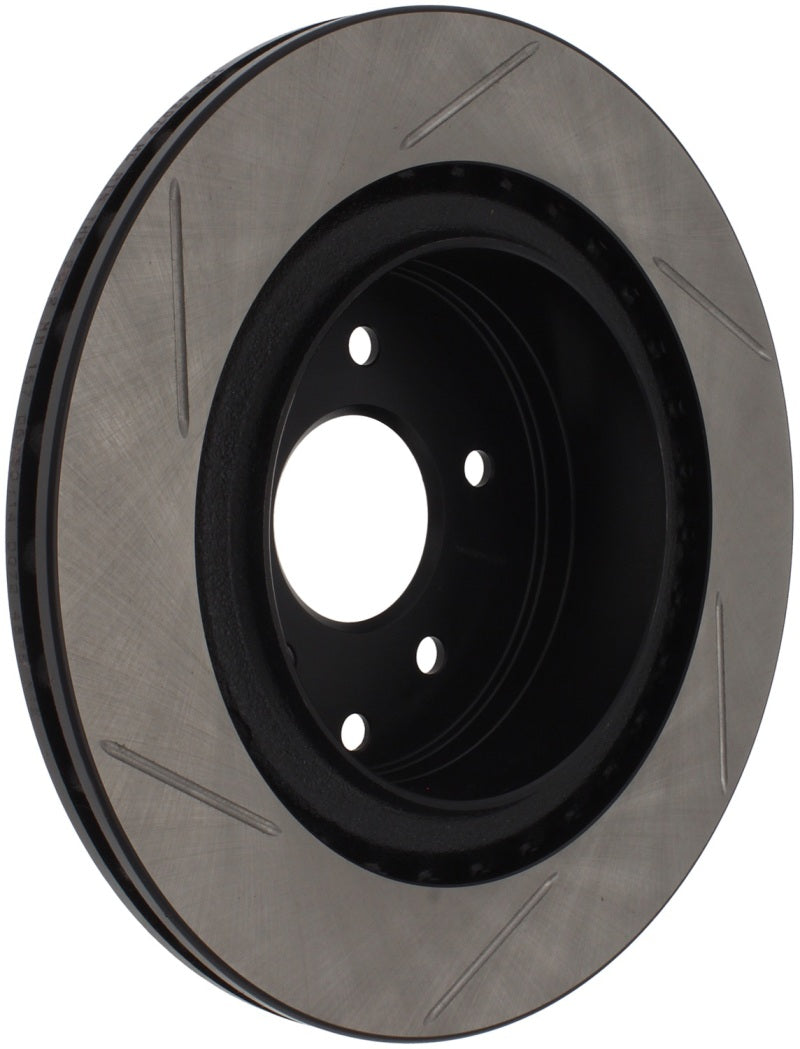 StopTech Power Slot 03-07 350z/ 03-04 G35 w/ Brembo SportStop Slotted Rear Left Rotor - Striker Modified