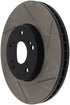 StopTech Power Slot Slotted 99-08 Acura TL (STD Caliper) / 01-03 CL / 04-09 TSX Front Left Rotor - Striker Modified